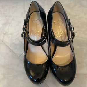 Jessica Simpson platform, Mary Janes